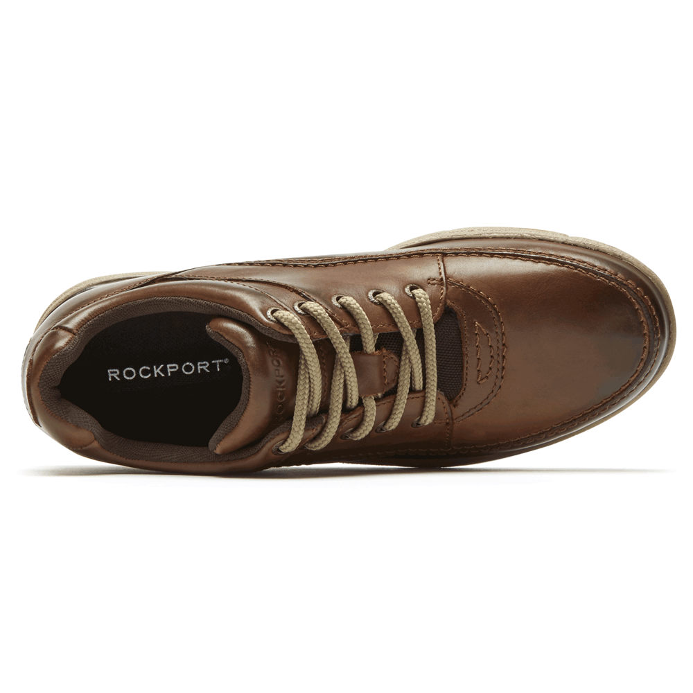 Rockport Singapore Mens Sneakers - World Tour Classic Shoe Brown - WN5197462